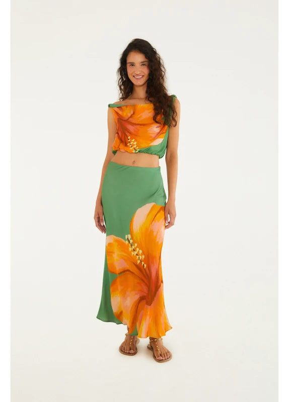 Saia Estampada Thalia