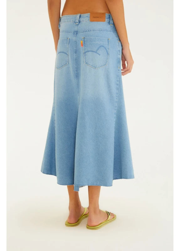 Saia Jeans Cropped